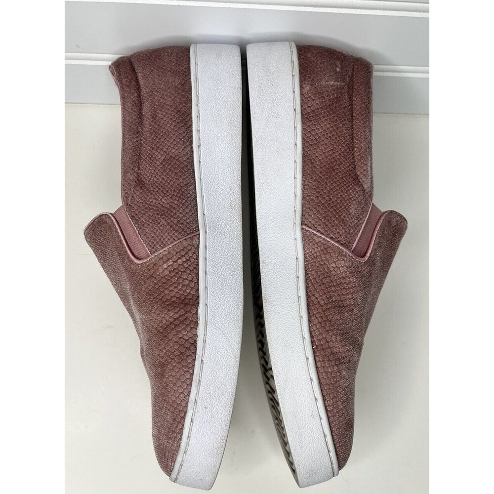 Vionic Midi Holiday Slip On Sneakers Shoes Women’s Size 7 Blush Velvet Pink - Picture 8 of 12